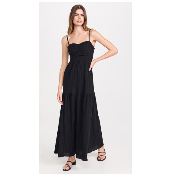 LSPACE Mallorca Smocked Cover-Up Maxi Dress Size Small - Picture 3 of 12